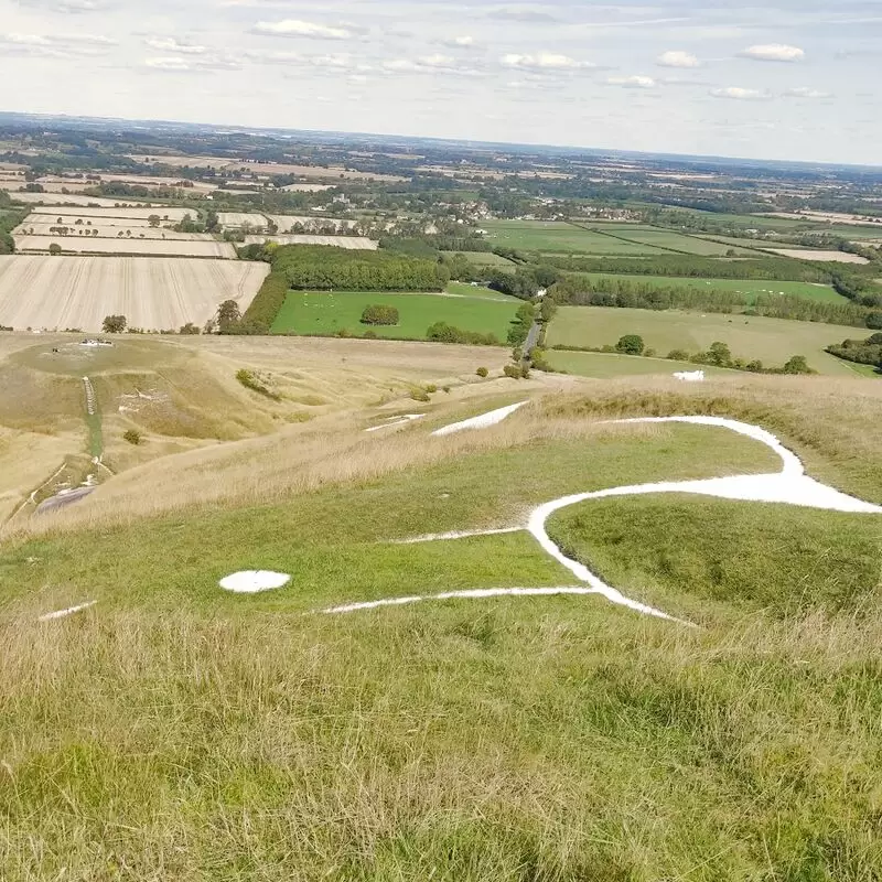 Uffington Castle White Horse & Dragon Hill