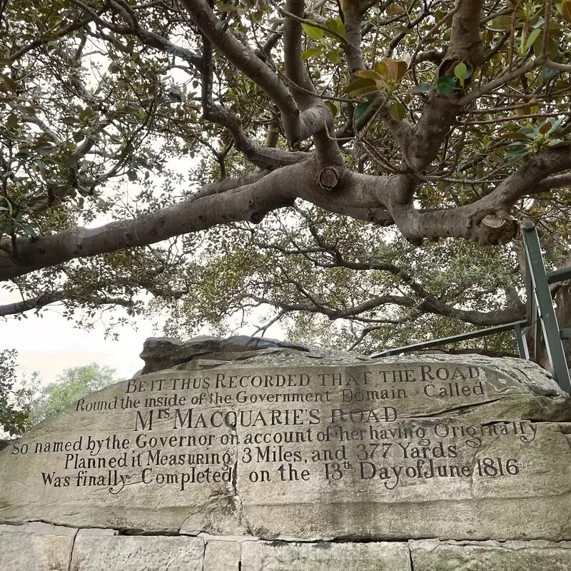 Mrs Macquarie's Chair